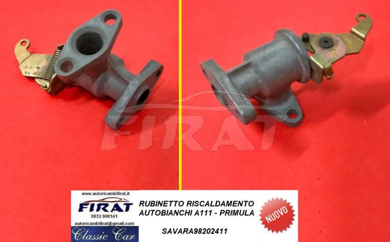 RUBINETTO RISCALDAMENTO AUTOBIANCHI A111 - PRIMULA (98202411)